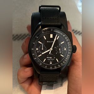 Bulova Lunar Pilot 6 hand chronograph watch - 98A186